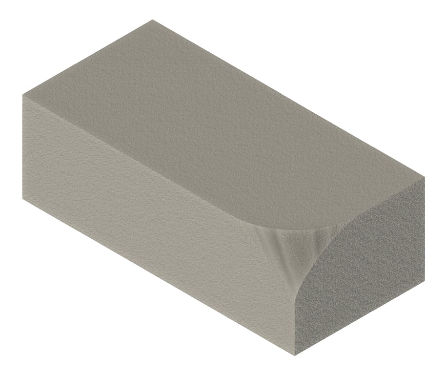 Image of Masonry Brick Brickworks BowralBricks Bullnose Single InternalReturnLeft