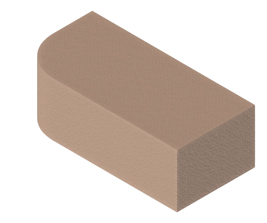 Image of Masonry Brick Brickworks BowralBricks Bullnose Standard Single