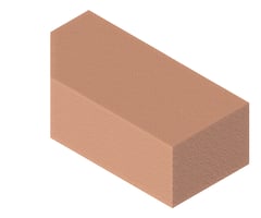 3D Presentation Image of Masonry Brick Brickworks BowralBricks Cant Standard Single