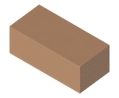 3D Presentation Image of Masonry Brick Brickworks BowralBricks Custom Trapezoid