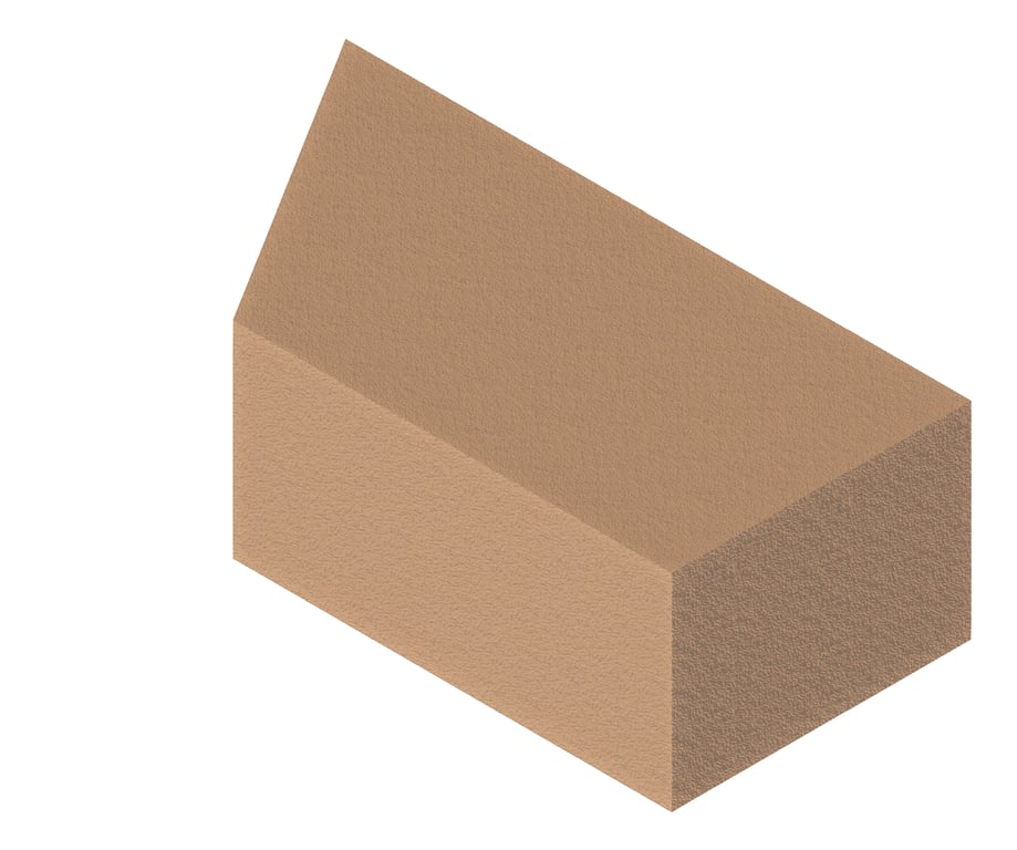 Image of Masonry Brick Brickworks BowralBricks MitredBat 60Deg