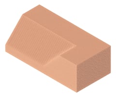 3D Presentation Image of Masonry Brick Brickworks BowralBricks Plinth Long InternalReturnRight