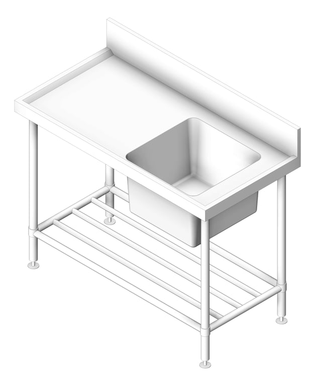 Navigate to Bench SingleBowl Britex BenchTech RightBowl