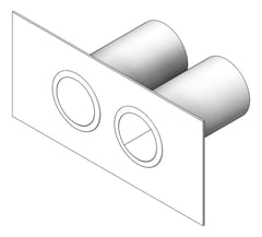 3D Shaded Image of Cistern InWall Britex