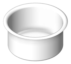 3D Shaded Image of Sink Laboratory Britex Round