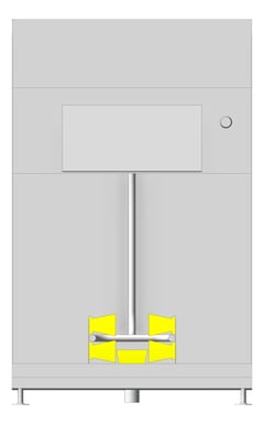 Front Image of WashStation Boot Britex KneeOperated