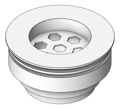 3D Shaded Image of WasteOutlet LaboratorySink Britex AcidResistant