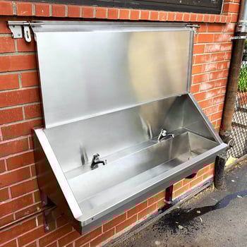 OLA Preschool USA 4.jpg Image of Trough WallHung Britex Wallsend Lockable