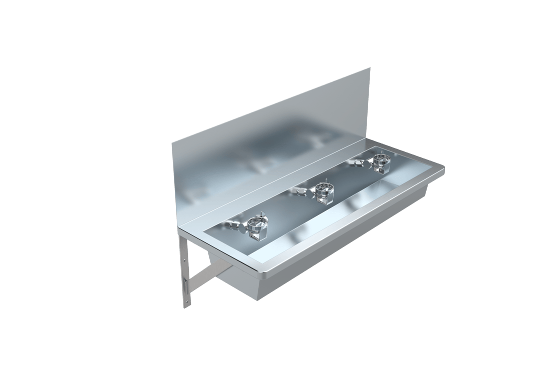 TWAL-TW-DC45.png Image of Trough WallHung Britex Wallsend Drinking CamTap