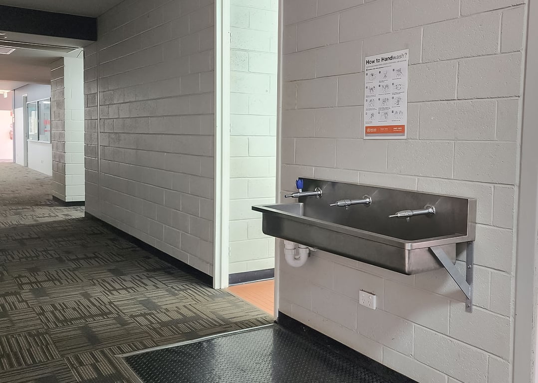 ai-iman-college-edit-5.jpg Image of Trough WallHung Britex Drinking LeverTap