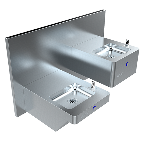 dds2x.png Image of DrinkingFountain WallHung Britex Accessible Square Double
