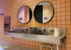 handwash-2.jpg Image of Trough WallHung Britex HandWash FrontBibTap