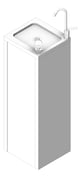 3D Shaded Image of DrinkingFountain Freestanding Britex Chilled
