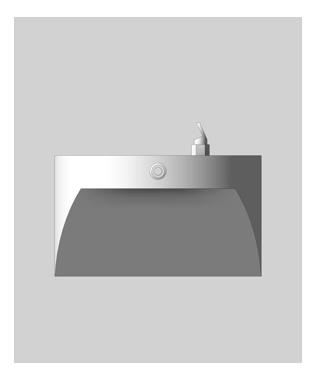 Front Image of DrinkingFountain WallHung Britex Accessible