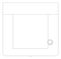 Plan Image of DrinkingFountain WallMounted Britex VandalResistant BottleFiller