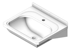 3D Shaded Image of Basin WallHung Britex