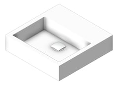 3D Shaded Image of Basin WallHung Britex Bellagio Accessible