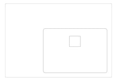 Plan Image of Basin WallHung Britex Bellagio Accessible LeftSideShelf