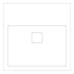 Plan Image of Basin WallHung Britex Bellagio Accessible