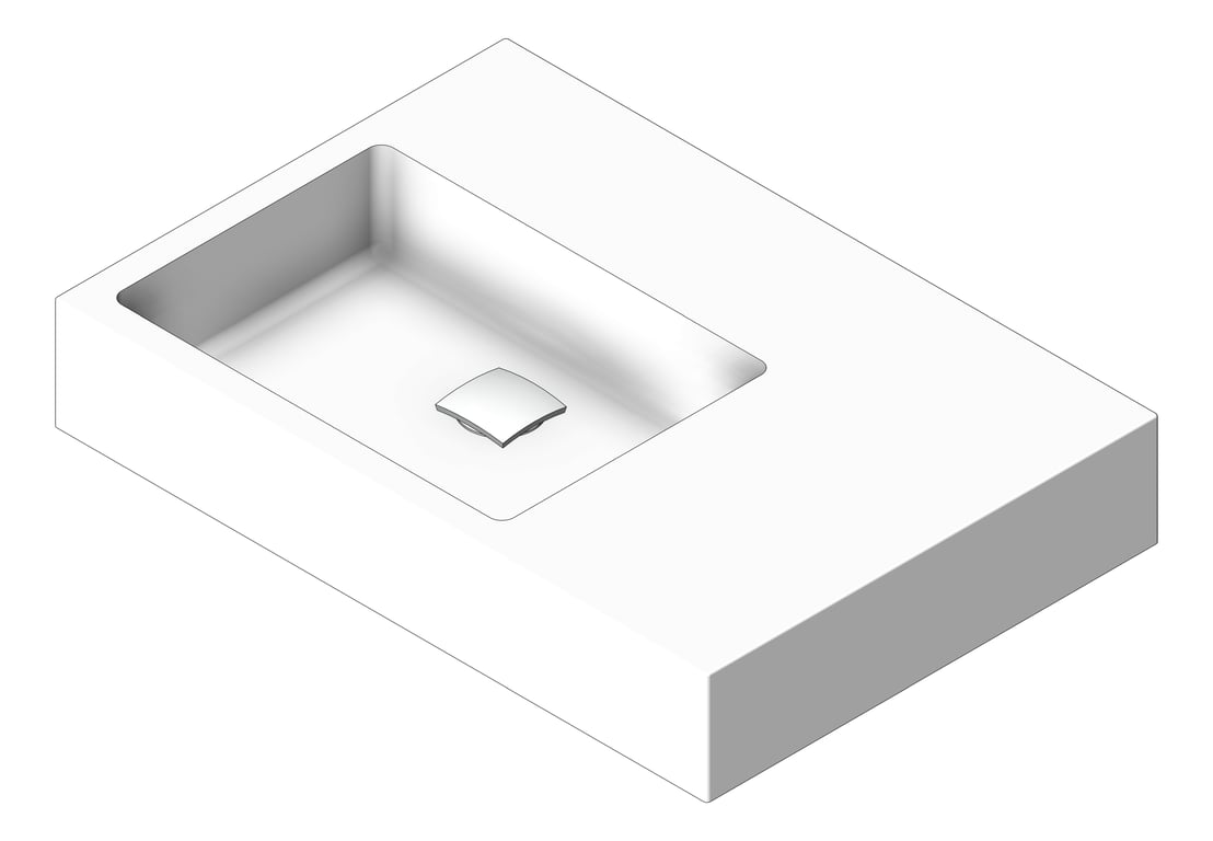 Navigate to Basin WallHung Britex Bellagio Accessible RightSideShelf