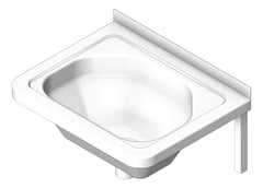 3D Shaded Image of Basin WallHung Britex Compact