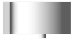 Left Image of Basin WallHung Britex Omega DeluxeTimeflowTap