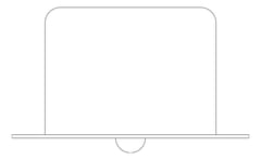 Plan Image of Basin WallRecessed Britex Security