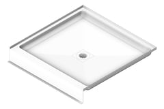 3D Shaded Image of Shower Base Britex