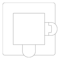 Plan Image of Shower Column Britex Square