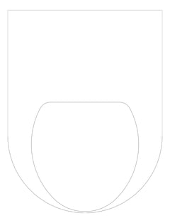 Plan Image of Toilet WallFaced Britex Bariatric