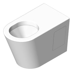 3D Shaded Image of Toilet WallFaced Britex Centurion