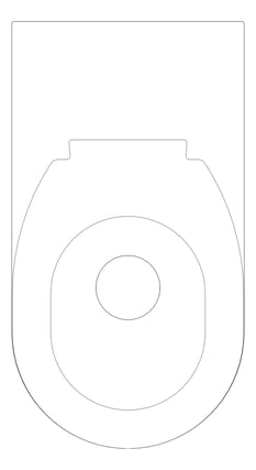 Plan Image of Toilet WallFaced Britex Centurion Ambulant