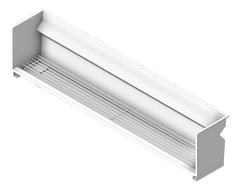 3D Shaded Image of Trough FloorMount Britex Wudu FootWash