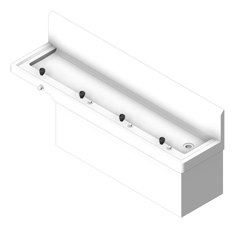 Image of Trough WallHung Britex Accessible Drinking Chilled