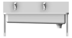 Front Image of Trough WallHung Britex Drinking CamTap