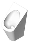 3D Shaded Image of Urinal WallHung Britex Regal AntiVandal