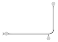 Left Image of GrabRailSet 90Deg Britex SideWallMount Right
