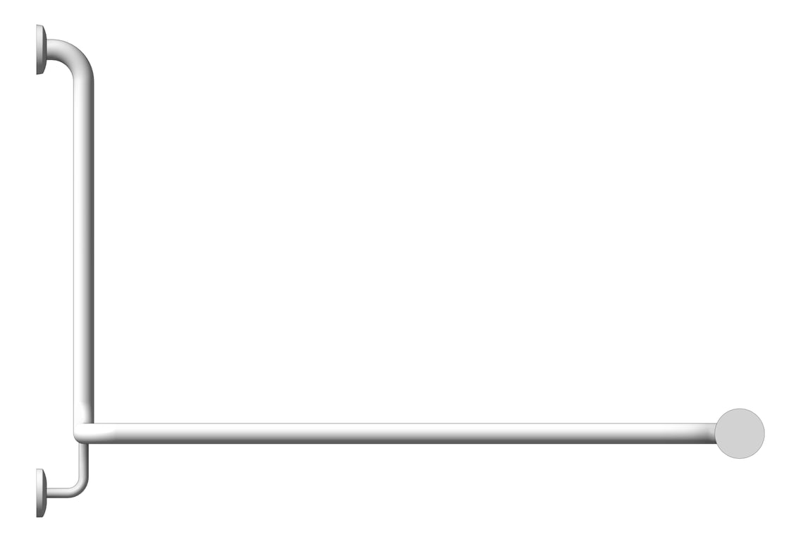 Left Image of GrabRail 90Deg Britex Left