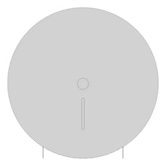 Front Image of ToiletRollDispenser Jumbo Britex