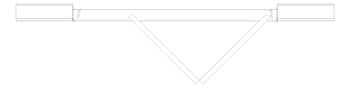 Plan Image of Door Bifold Capral Artisan 996 2P
