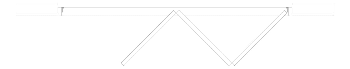 Plan Image of Door Bifold Capral Artisan 996 3P