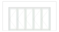 Front Image of Door Bifold Capral Artisan 996 5P