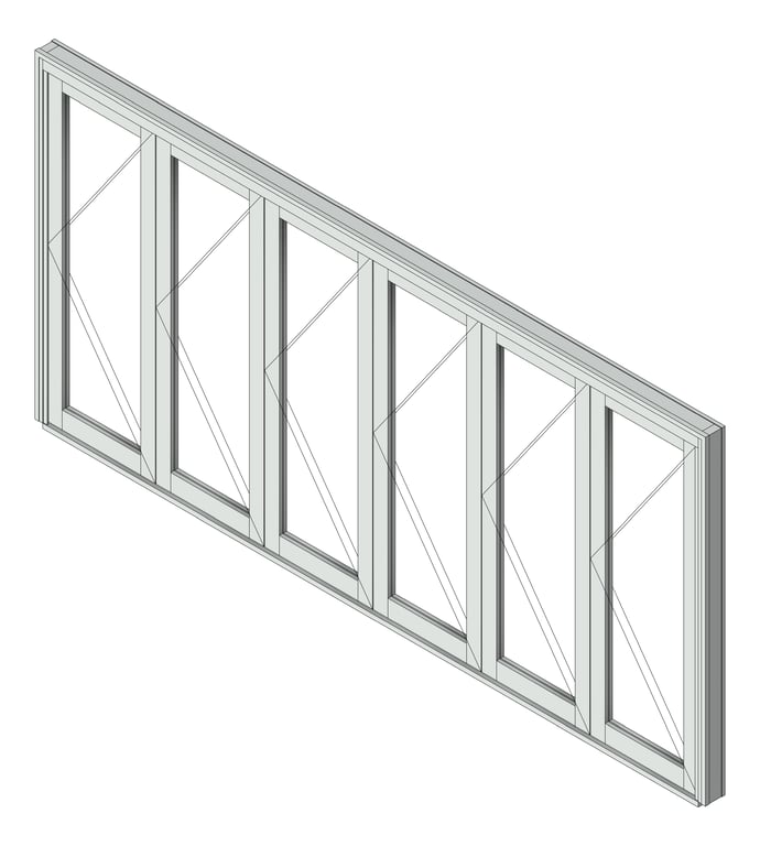 Door Bifold Capral Artisan 996 6P