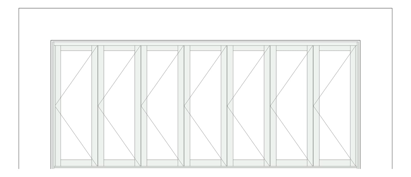 Front Image of Door Bifold Capral Artisan 996 7P