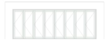 Front Image of Door Bifold Capral Artisan 996 8P