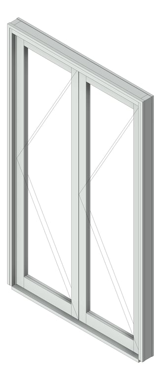 Door Bifold Capral Artisan 996 Quik 2P