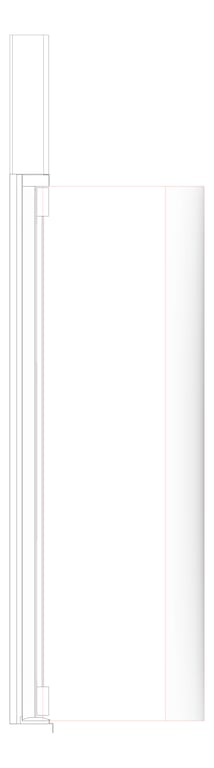 Left Image of Door Hinged Capral AGS 225 2P OpenOut
