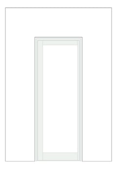 Front Image of Door Pivot Capral AGS 225 1P