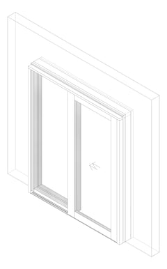 3D Documentation Image of Door Sliding Capral AGS 225 1P