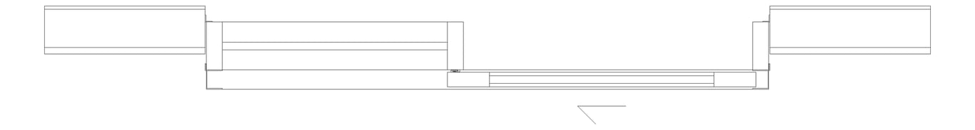 Plan Image of Door Sliding Capral AGS 225 1P